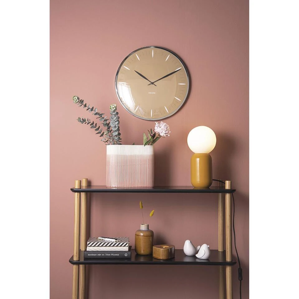 Leitmotiv Tafellamp Gala - IJzer Okergeel Met Glazen Bal - 32x15cm 2 Leitmotiv Tafellamp Gala - IJzer Okergeel Met Glazen Bal - 32x15cm - Afbeelding 2