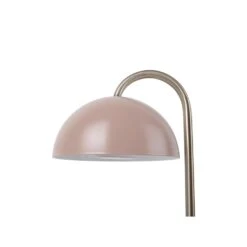 Leitmotiv Tafellamp Dome - IJzer Mat Faded Roze - 20x14x36,5cm -Leen Bakker 1000024809 0110