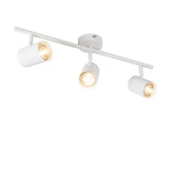 QAZQA Moderne Spot Wit Kantelbaar - Jeana 3