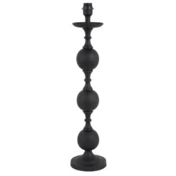 Lampvoet Lesane - Zwart - Ø17cm