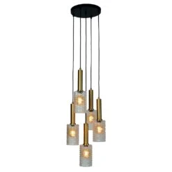 Lucide CORALIE Hanglamp - Transparant