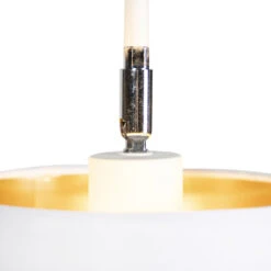 QAZQA Moderne Vloerlamp Wit - Lofty -Leen Bakker 1000044186 0103