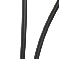 QAZQA Moderne Wandlamp Zwart 2-lichts Met Smoke Glas - Athens 6 QAZQA Moderne Wandlamp Zwart 2-lichts Met Smoke Glas - Athens -Leen Bakker 1000044218 0102