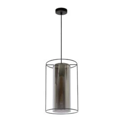 Lucide DOUNIA Hanglamp - Zwart -Leen Bakker 1000044636 0102