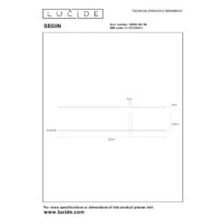 Lucide SEGIN Wandlamp - Zwart 7 Lucide SEGIN Wandlamp - Zwart -Leen Bakker 1000044669 0104