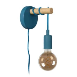 Lucide POLA Wandlamp - Blauw -Leen Bakker 1000044677 0102