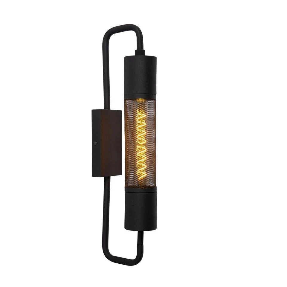 Lucide CALIXT Wandlamp - Zwart 1 Lucide CALIXT Wandlamp - Zwart