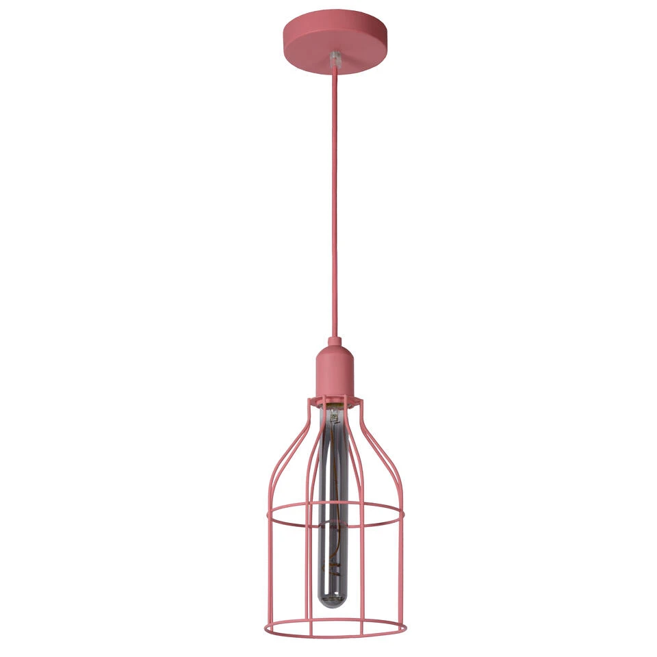Lucide POLA Hanglamp - Roze 3 Lucide POLA Hanglamp - Roze - Afbeelding 3