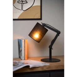 Lucide TAMPA Bureaulamp - Zwart -Leen Bakker 1000044807 0103