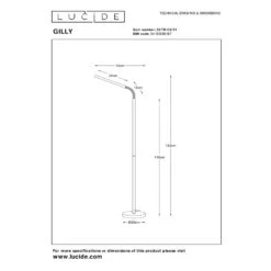 Lucide GILLY Leeslamp - Wit -Leen Bakker 1000044888 0102