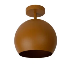 Lucide BINK Plafonnière - Okergeel -Leen Bakker 1000044935 0102