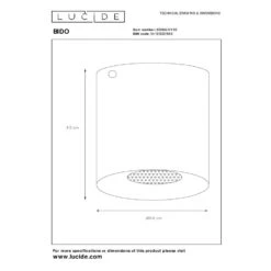 Lucide BIDO Plafondspot - Zwart 7 Lucide BIDO Plafondspot - Zwart -Leen Bakker 1000044980 0103