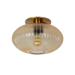 Lucide VIRGIL Tafellamp - Amber -Leen Bakker 1000045114 0102