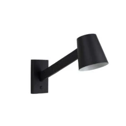 Lucide MIZUKO Wandlamp - Zwart -Leen Bakker 1000045122 0102