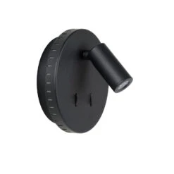 Lucide BENTJER Wandlamp - Zwart -Leen Bakker 1000045134 0102