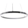 Beliani Hanglamp JORDAN - Zilver Aluminium