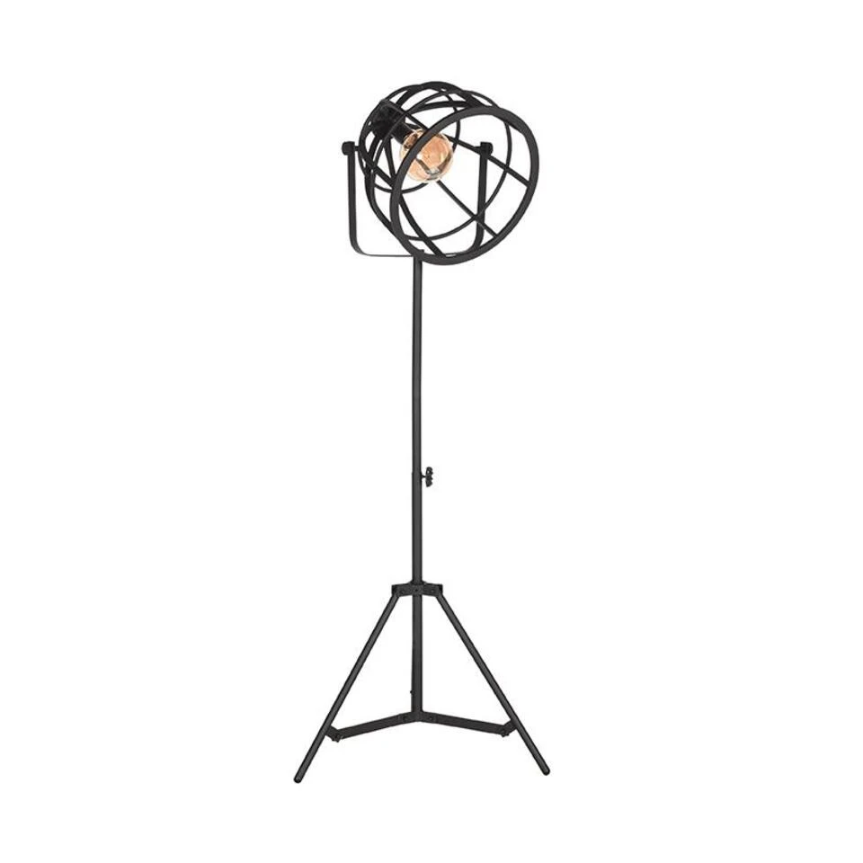 LABEL51 Vloerlamp Fuse - Zwart - Metaal 2 LABEL51 Vloerlamp Fuse - Zwart - Metaal - Afbeelding 2