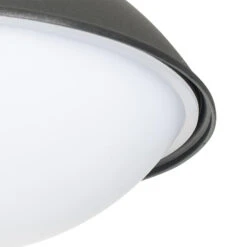 QAZQA Moderne Buiten Wandlamp Zwart IP44 - Marcel 7 QAZQA Moderne Buiten Wandlamp Zwart IP44 - Marcel -Leen Bakker 1000045885 0103