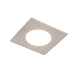 QAZQA Set Van 6 Inbouwspots Staal Incl. LED 3-staps Dimbaar IP65 - Simply