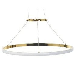 Beliani Hanglamp TANO - Goud Aluminium