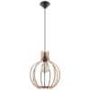 Sollux Hanglamp Arancia - 1 Lichts - 30 X90 Cm - Bruin
