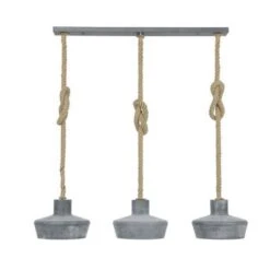 Industriële Hanglamp Zara - 28x110x150 Cm - Metaal - Grijs
