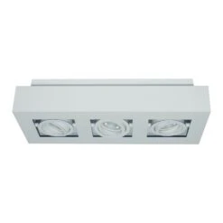 Artdelight Spot Bosco - 3 Lichts - 36 X8.6 Cm - Wit -Leen Bakker 1000047593 0102