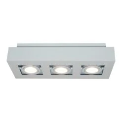 Artdelight Spot Bosco - 3 Lichts - 36 X8.6 Cm - Wit -Leen Bakker 1000047593 0103