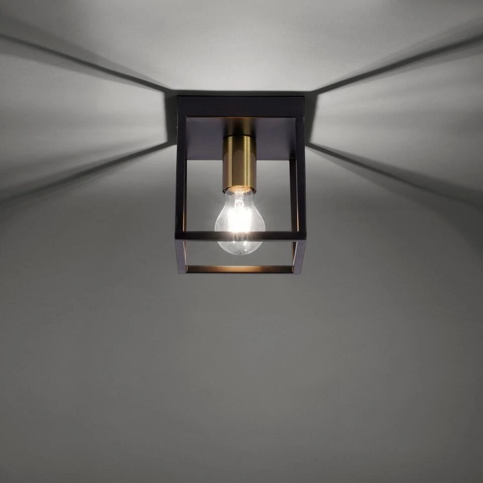 Paul Neuhaus Plafondlamp Fabio - 1 Lichts - 15 X20 Cm - Zwart 4 Paul Neuhaus Plafondlamp Fabio - 1 Lichts - 15 X20 Cm - Zwart - Afbeelding 4