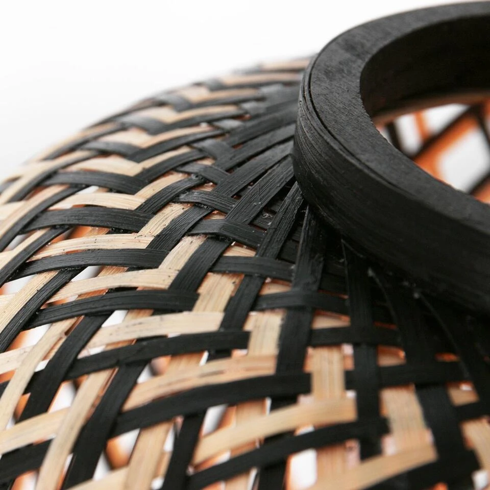 Anne Light & Home Tafellamp Maze - 1 Lichts - 30x30 Cm - Beige Zwart 2 Anne Light & Home Tafellamp Maze - 1 Lichts - 30x30 Cm - Beige Zwart - Afbeelding 2