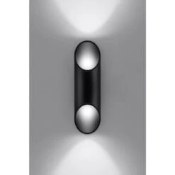 Sollux Wandlamp Penne - 1 Lichts - 12 X30 Cm - Zwart 6 Sollux Wandlamp Penne - 1 Lichts - 12 X30 Cm - Zwart -Leen Bakker 1000047798 0102