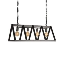 LABEL51 Hanglamp Roof - Zwart - Metaal