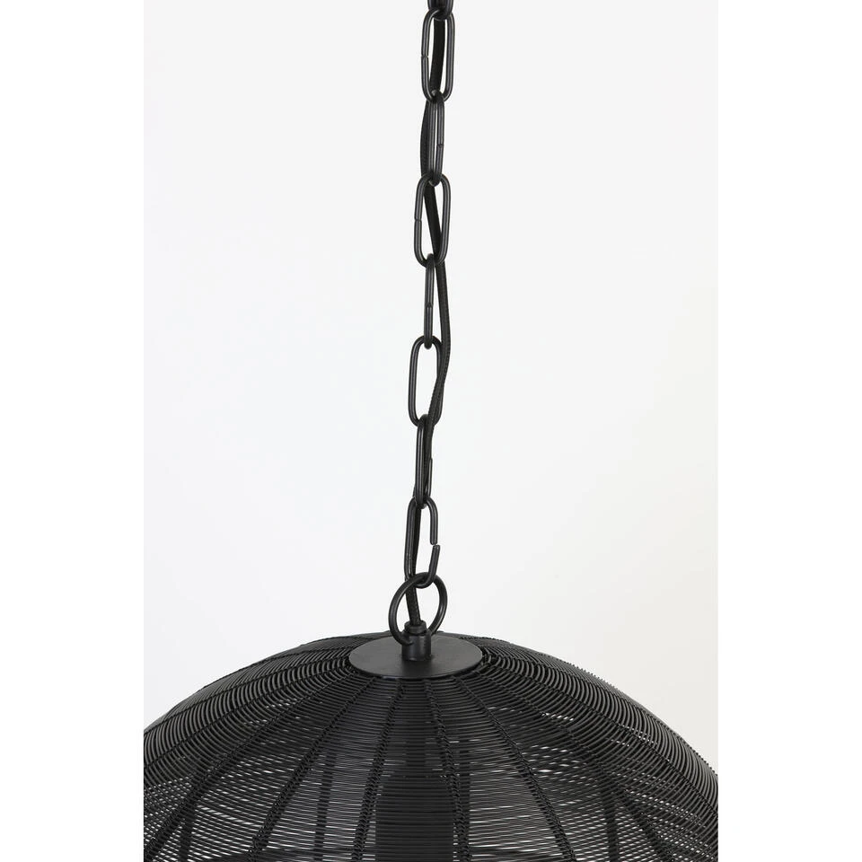 Hanglamp Amarah - Zwart - Ø40cm 4 Hanglamp Amarah - Zwart - Ø40cm - Afbeelding 4