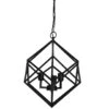 Hanglamp Drizella - Zwart - Ø46cm - 3L