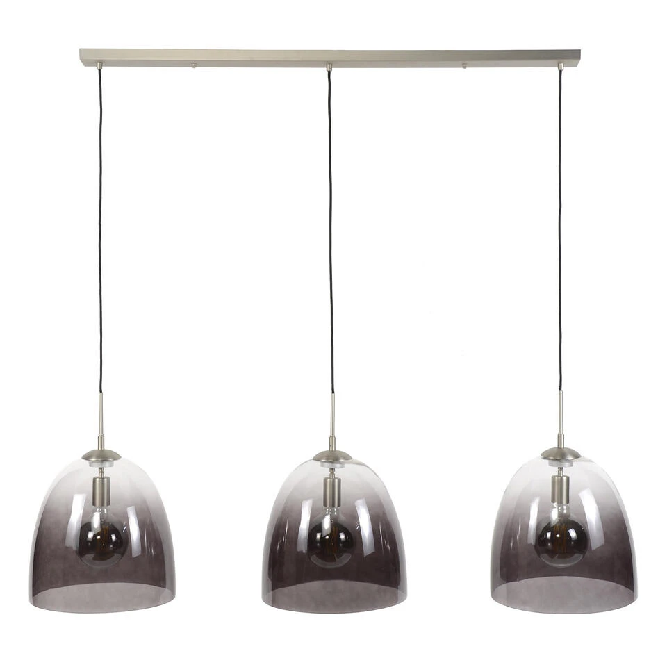 Hoyz - Hanglamp Shaded - 3x Ø33 - Ovaal - Glas 1 Hoyz - Hanglamp Shaded - 3x Ø33 - Ovaal - Glas