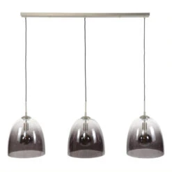 Giga Meubel Hanglamp 3-Lichts - Glas - Ø33cm - Ovaal