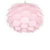 Beliani Hanglamp SEGRE - Roze Synthetisch Materiaal