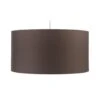 Beliani Hanglamp ELBE - Bruin Polyester
