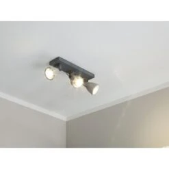 Beliani Muurlamp MISTAGO - Grijs Beton -Leen Bakker 1000053474 0103