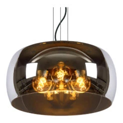 Lucide OLIVIA Hanglamp - Fumé -Leen Bakker 1000053868 0103