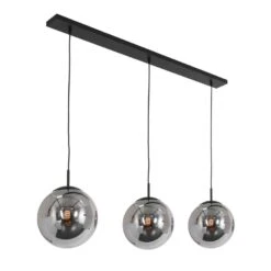Steinhauer Hanglamp Bollique - 3 Lichts - 120 X160 Cm - Zwart
