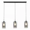 Freelight Hanglamp Ventotto - 3 Lichts - 100 X165 Cm - Zwart