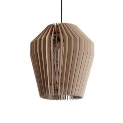 Blij Design Hanglamp Corner - 1 Lichts - 32 X135 Cm - Beige