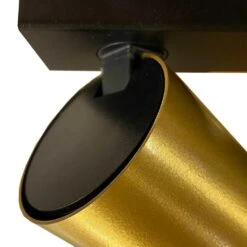 Nowodvorski Railsysteem Mono - 8 Lichts - 300 X11 Cm - Zwart - Goud -Leen Bakker 1000053944 0102