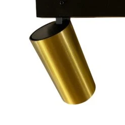 Nowodvorski Railsysteem Mono - 8 Lichts - 300 X11 Cm - Zwart - Goud -Leen Bakker 1000053944 0103