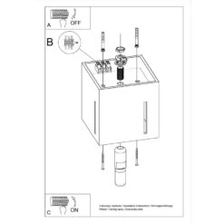 Sollux Plafondlamp Pixar Grijs -Leen Bakker 1000053947 0103