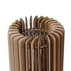 Blij Design Tafellamp Edge - 1 Lichts - 26 X36 Cm - Beige -Leen Bakker 1000053962 0102