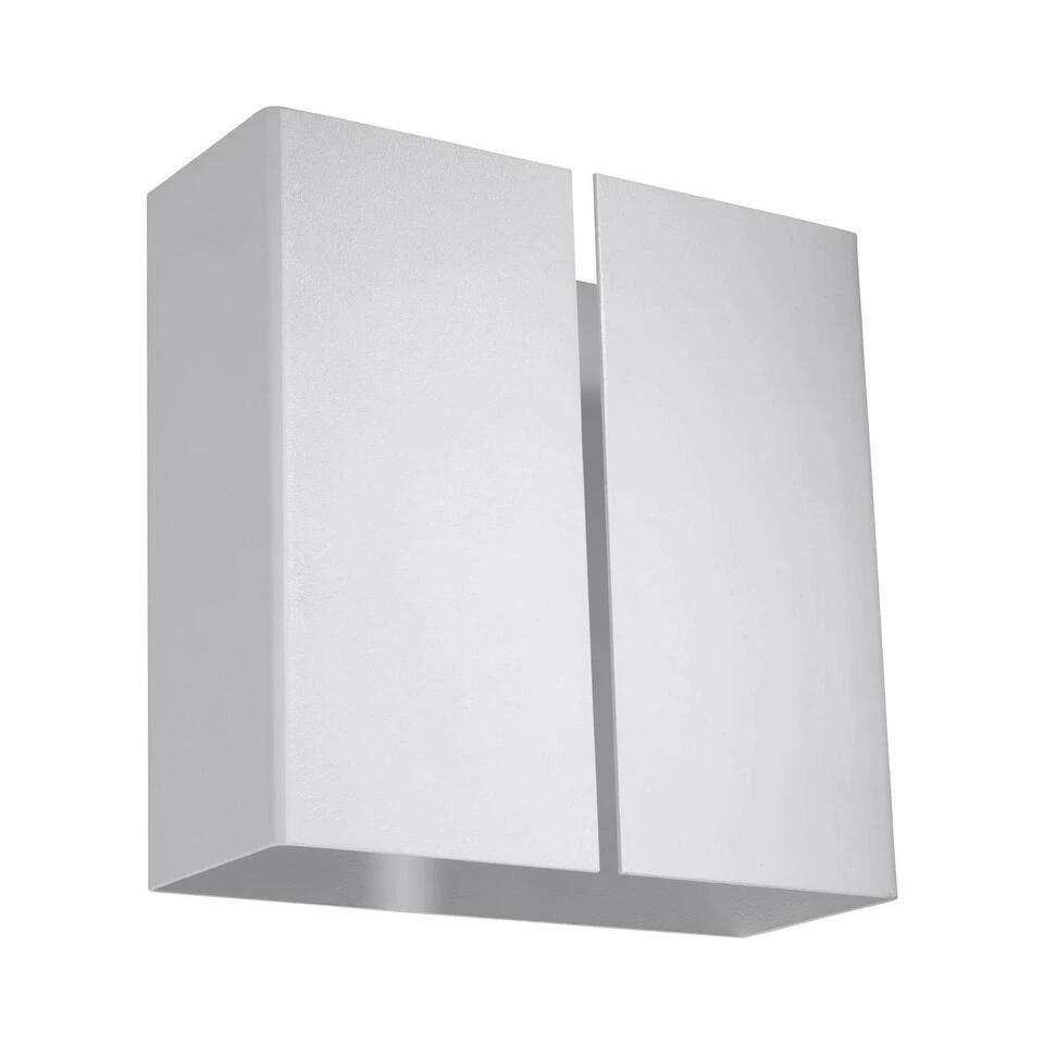 Sollux Wandlamp Linea - 2 Lichts - 9 X18 Cm - Wit 1 Sollux Wandlamp Linea - 2 Lichts - 9 X18 Cm - Wit