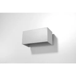 Sollux Wandlamp Quad - 2 Lichts - 12 X10 Cm - Grijs -Leen Bakker 1000053990 0102