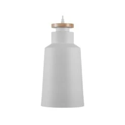 Beliani Hanglamp NEVA - Wit Aluminium